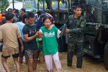 熱帶風(fēng)暴“尼格”致菲律賓南部31人死亡