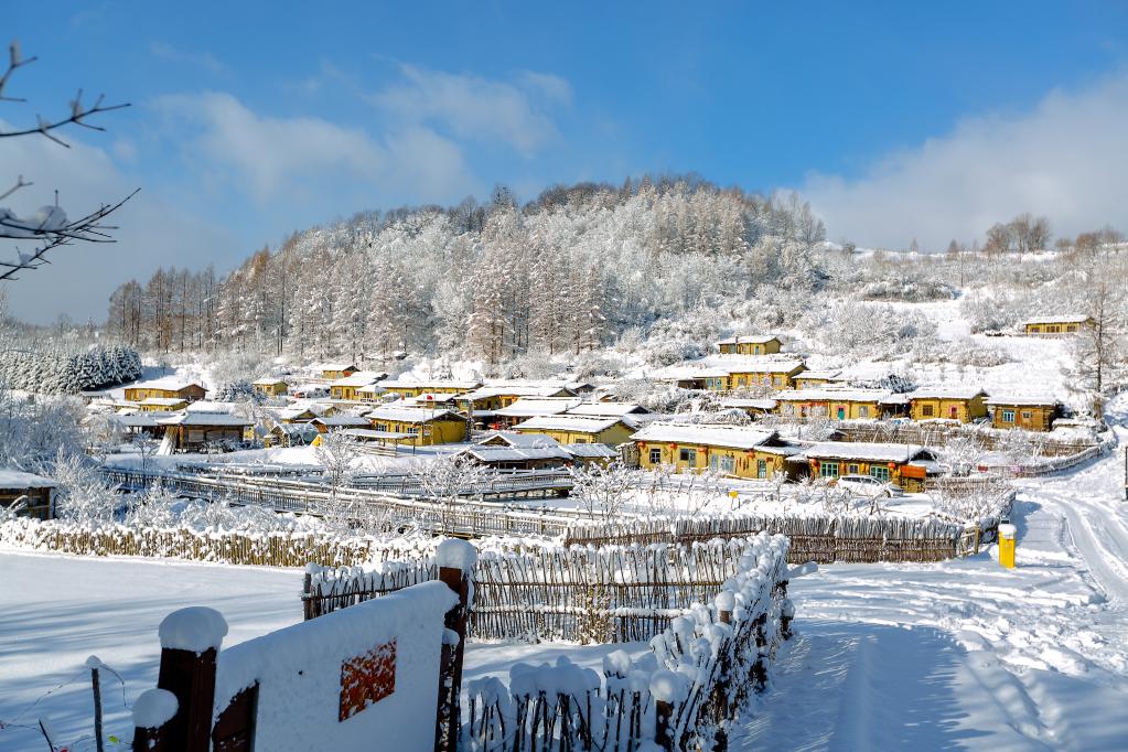 吉林：長(zhǎng)白山“最后的木屋村落”迎來觀光潮