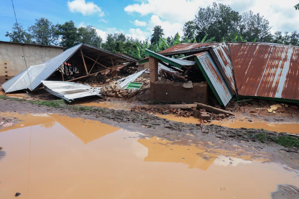 盧旺達(dá)強(qiáng)降雨和洪災(zāi)死亡人數(shù)升至130人