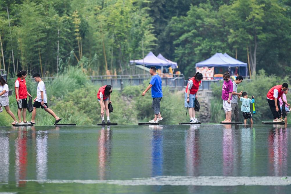 杭州富陽：周五清溪活動 打造水美共富家園