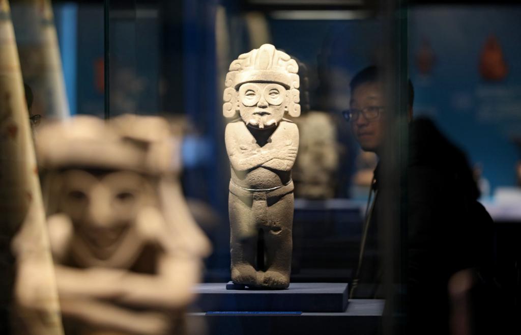 墨西哥古代文明展亮相遼寧省博物館