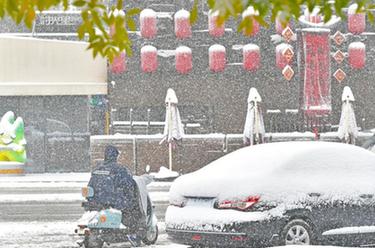 沈陽迎來大范圍降雪