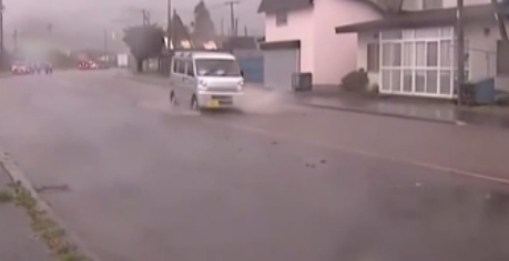 傾盆！日本北海道遭遇“創(chuàng)紀(jì)錄短時(shí)暴雨”